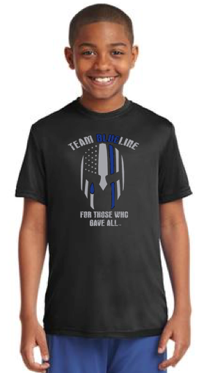 Team Blue Line Sport-Tek Youth Competitor Tee Short Sleeve Pre-Order