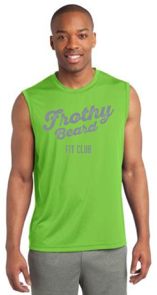 Frothy Beard - Men's Sport-Tek Sleeveless Tee Pre-Order