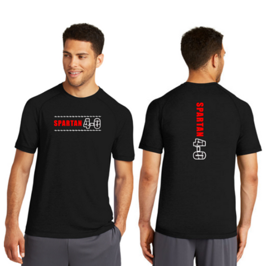 Spartan 4-0 Sport-Tek Men's PosiCharge Tri-Blend Wicking Raglan Tee Pre-Order