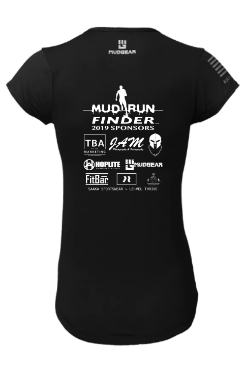 Mud Run Finder MudGear Women's Performance Short Sleeve Pre-Order