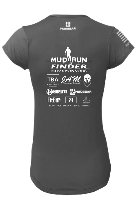 Mud Run Finder MudGear Women's Performance Short Sleeve Pre-Order