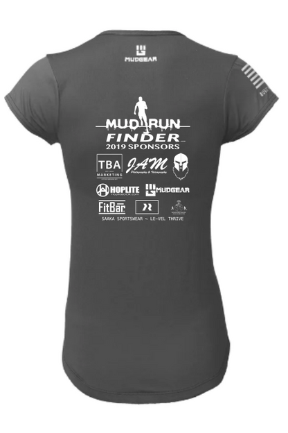 Mud Run Finder MudGear Women's Performance Short Sleeve Pre-Order