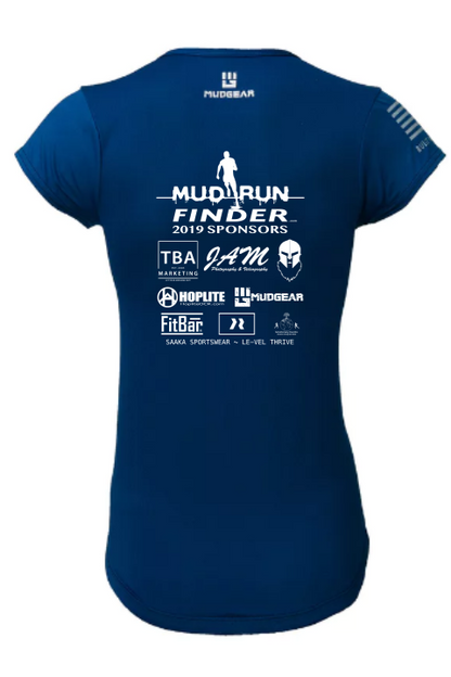 Mud Run Finder MudGear Women's Performance Short Sleeve Pre-Order