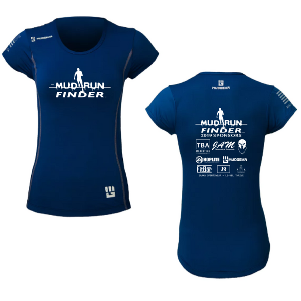 Mud Run Finder MudGear Women's Performance Short Sleeve Pre-Order