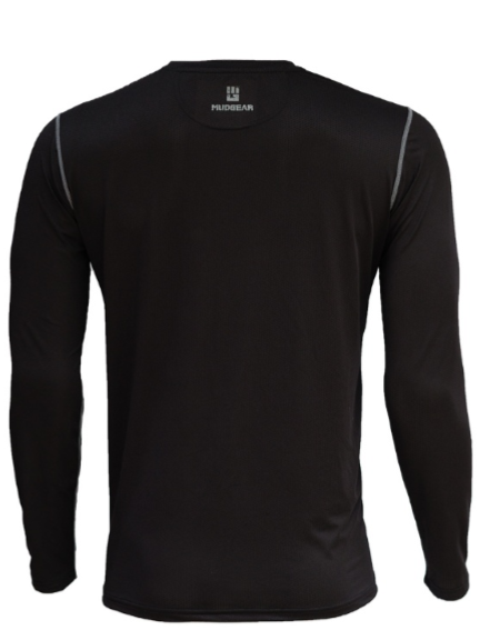 Black Spartans MudGear Men's Fitted Race Jersey Long Sleeve v3 Pre-Order