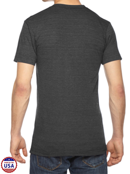 Black Spartans USA Made Men's Tri-Blend Tee Pre-Order