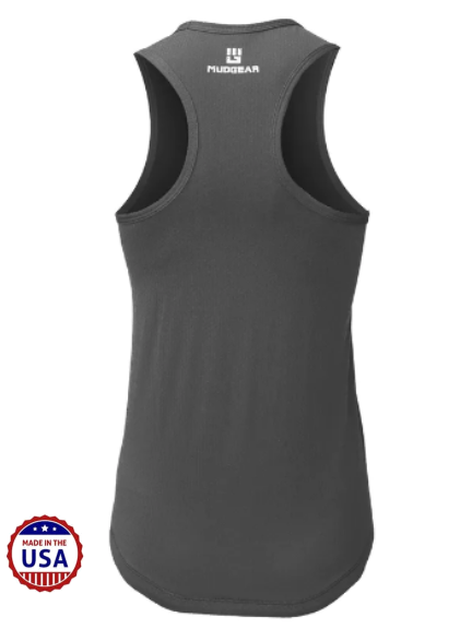 Black Spartans MudGear Women's Performance Racerback Tank Pre-Order