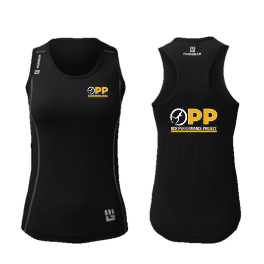 OCR Performance Project MudGear Women's Performance Racerback Tank Pre-Order