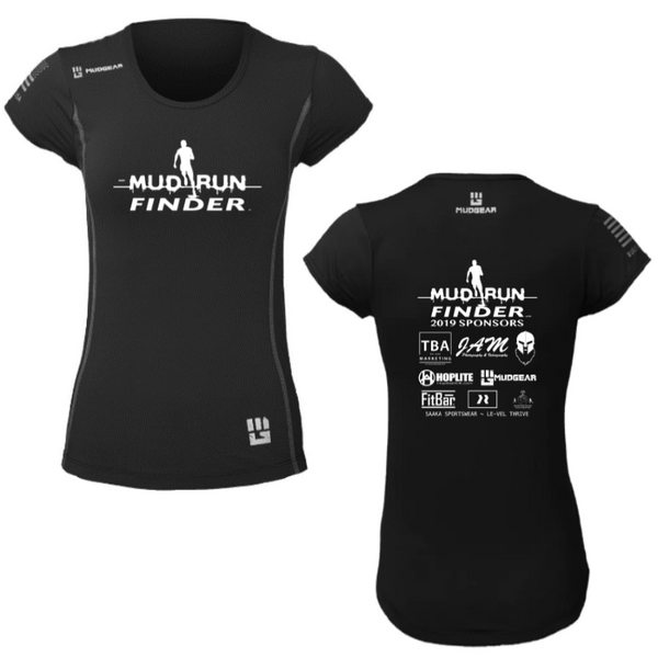 Mud Run Finder MudGear Women's Performance Short Sleeve Pre-Order