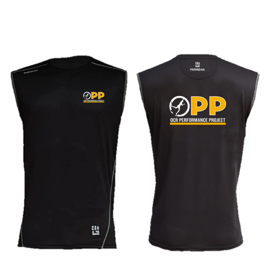 OCR Performance Project MudGear Fitted Race Jersey v3 Sleeveless Tee Pre-Order