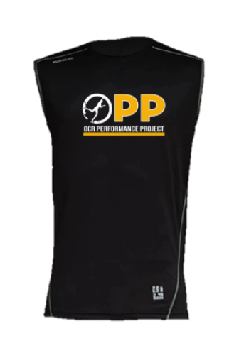 OCR Performance Project MudGear Fitted Race Jersey v3 Sleeveless Tee Pre-Order