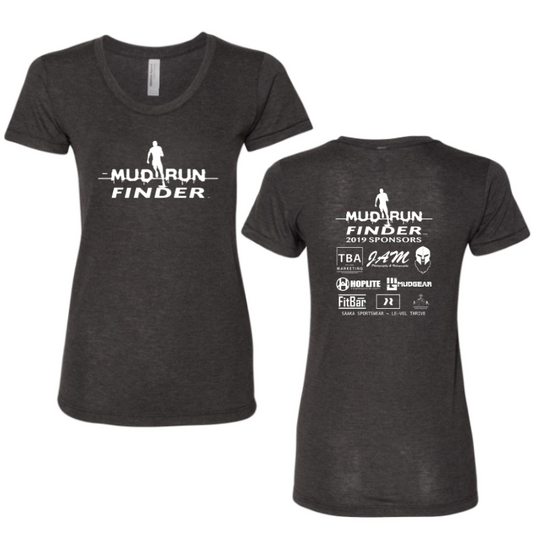 Mud Run Finder MudGear Women's Tri-Blend Tee Pre-Order
