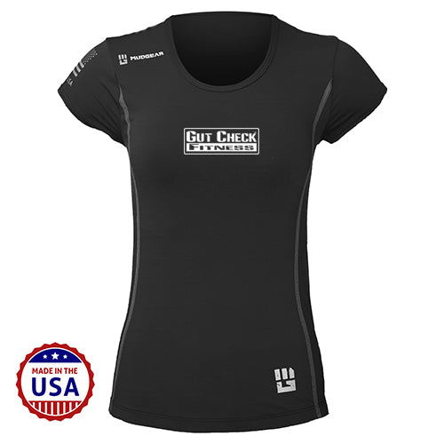 Gut Check Fitness MudGear Women's Performance Short Sleeve Pre-Order