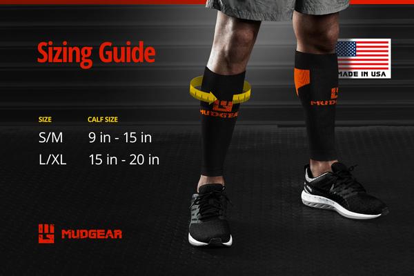 MudGear Compression Calf Sleeves